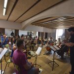 interior convento aula academia escuela música